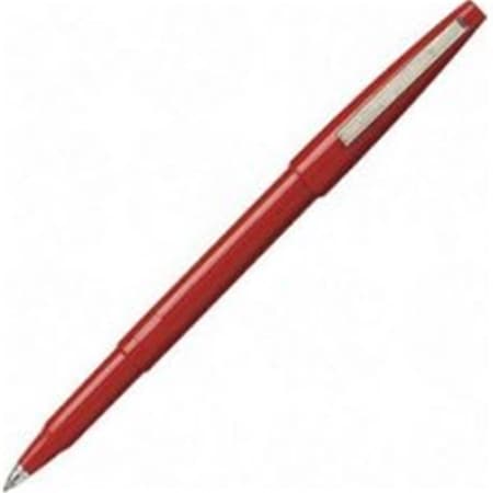 Inkinjection Rolling Writer Roller Ball Capped Pen  Red Ink  Medium Point  Dozen  DZ - IN2543430